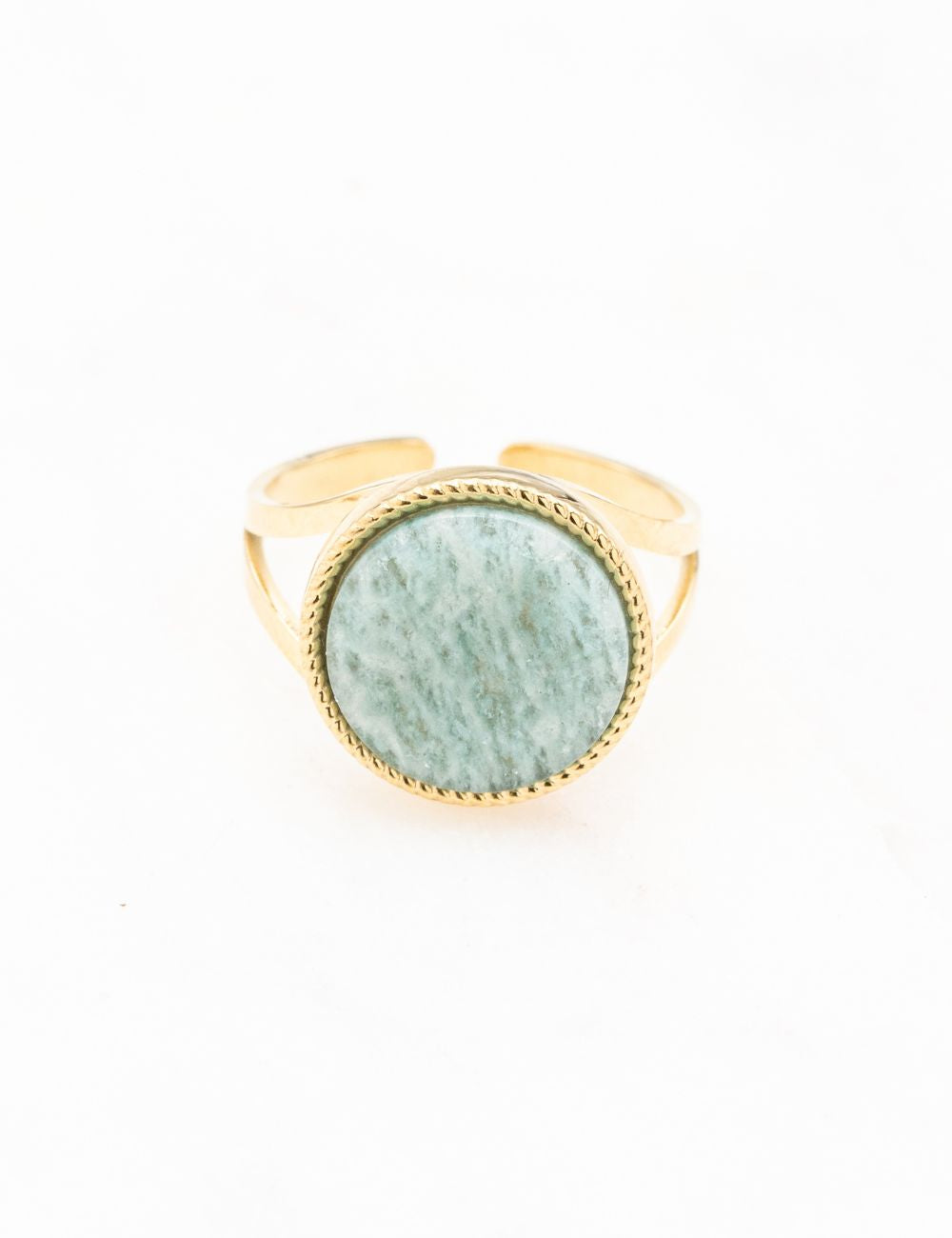 Bague Amazonite  ou Malachite